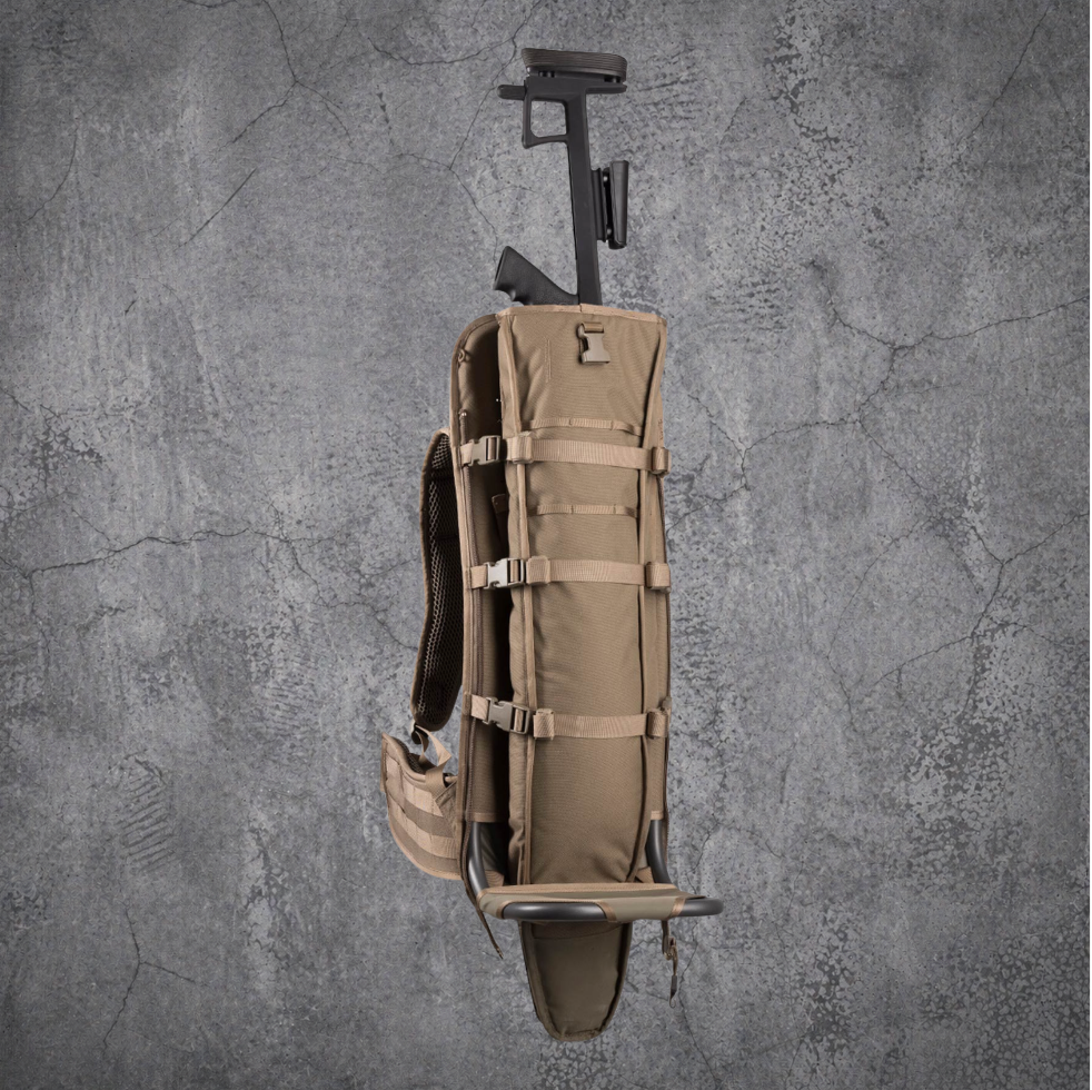 `Eberlestock Side Scabbard Gewehrtasche mit Schulterträger für taktischen Outdoor- und Jagdeinsatz`
