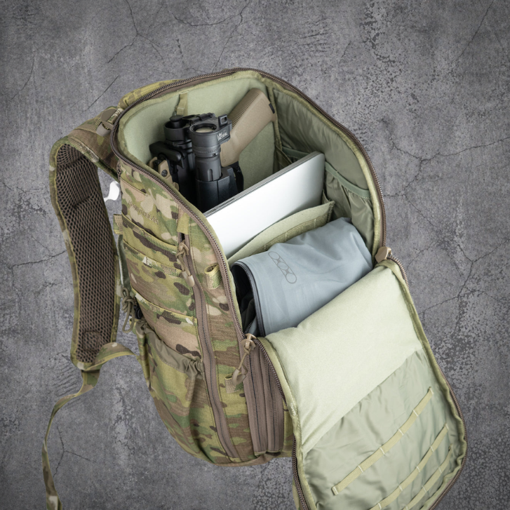 `Eberlestock Switchblade Pack in Multicam – taktischer EDC-Rucksack mit cleverem Organizer-System, Laptopfach und vielseitigem Stauraum für Alltag, Outdoor und Einsatz`
