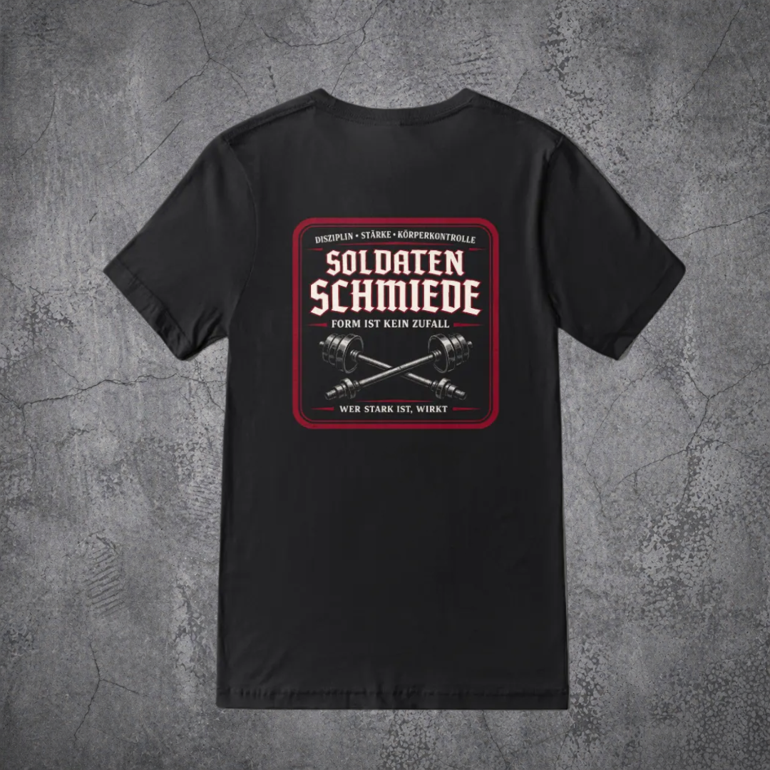 SOLDATEN SCHMIEDE™ „OPTIK MUSS BUMSBAR SEIN“ T-SHIRT
