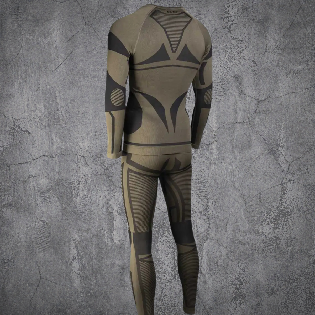 4-Way Stretch Performance - Thermo-Unterwäsche - Olive