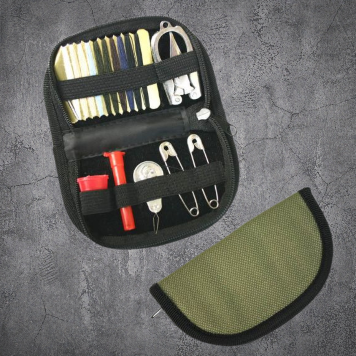 Nähzeug mit Etui
