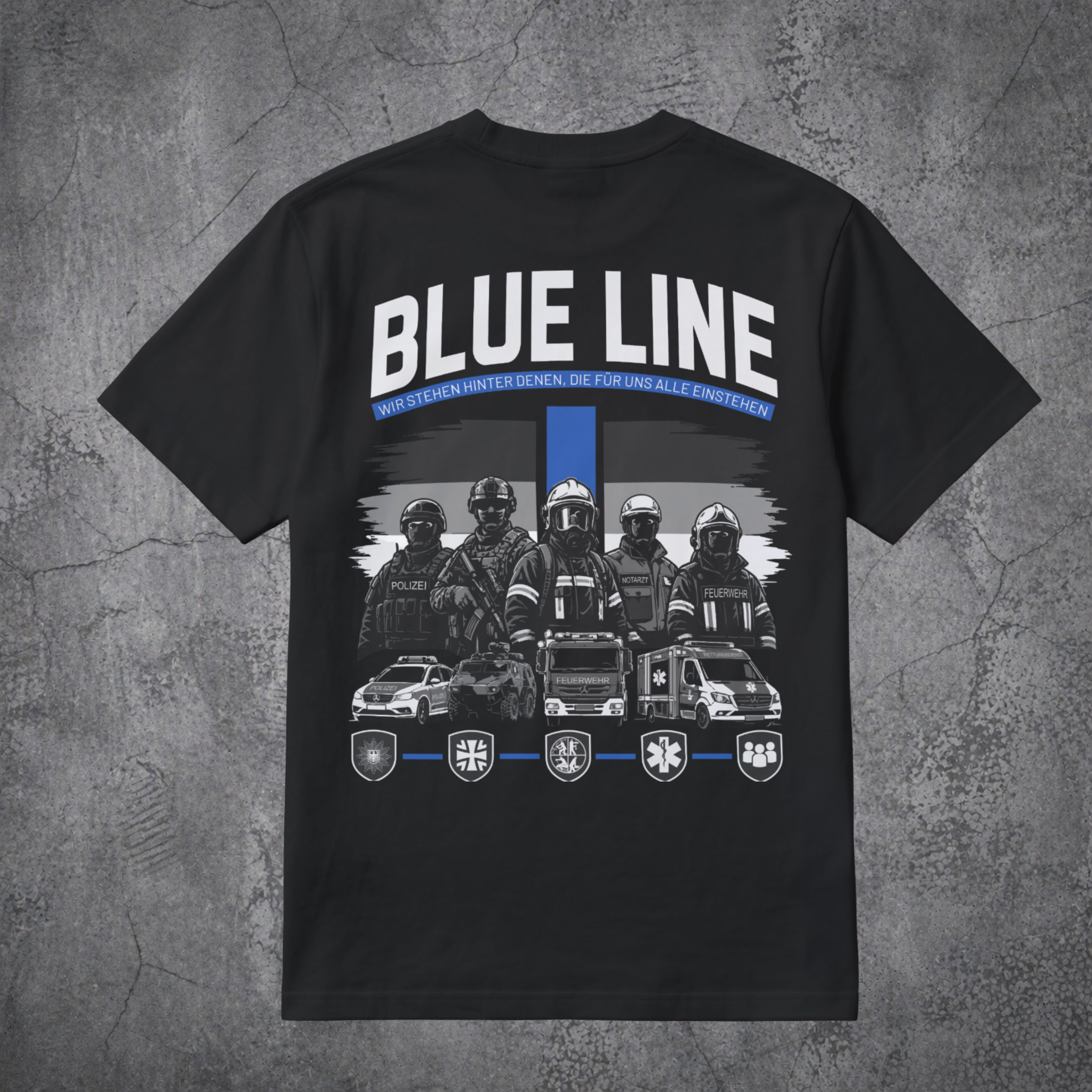 PRE-ORDER 🚨 BLUE LINE TSHIRT I Versand vsl. ab dem 27.07.2026