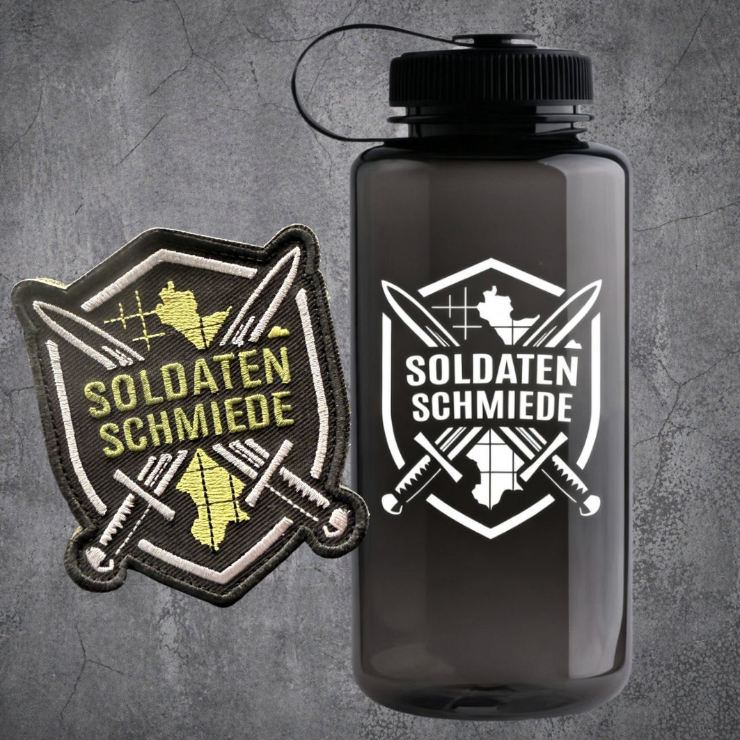 SOLDATENSCHMIEDE TACTICAL BOTTLE + GRATIS SONDEREDITION PATCH