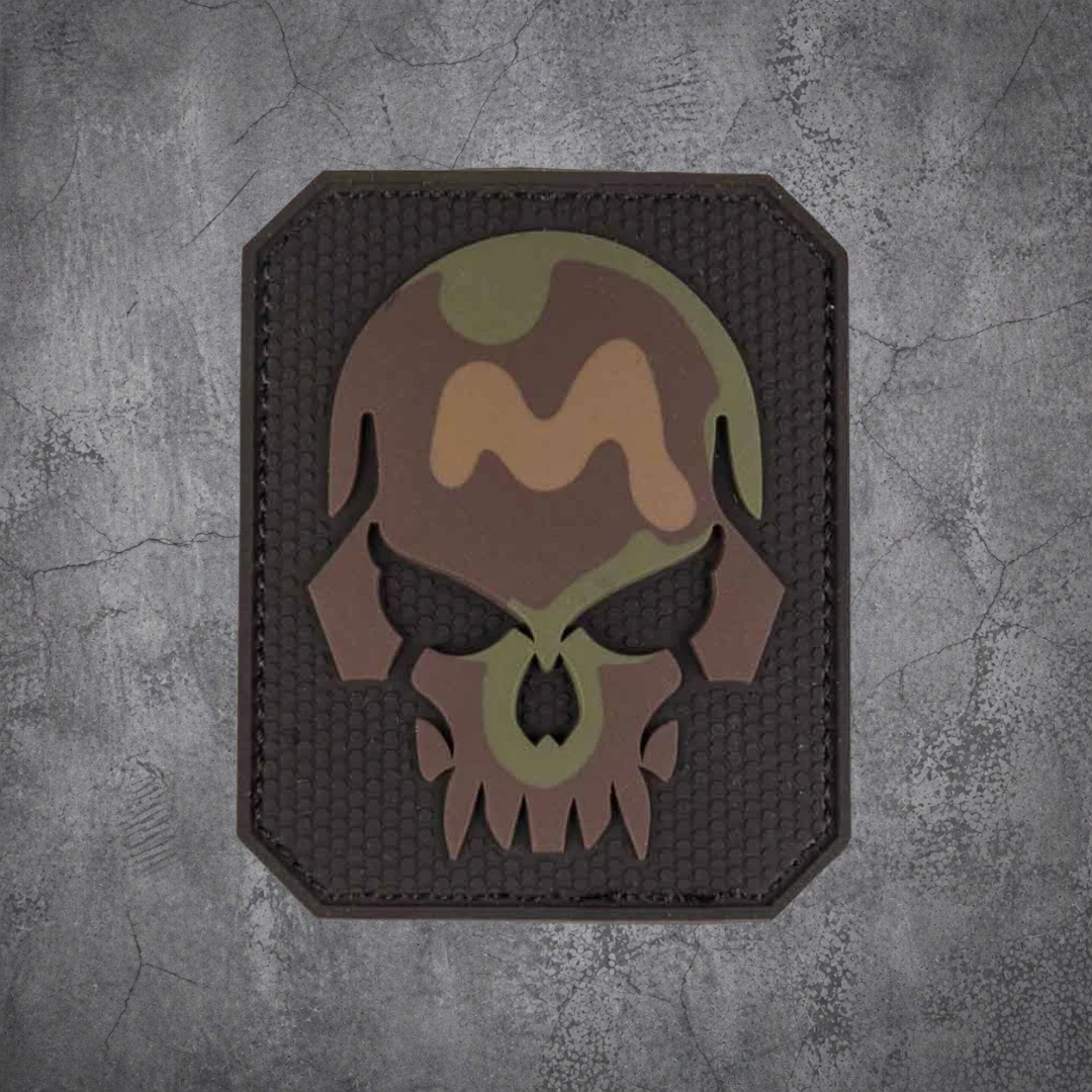 skull patch tarnfarben