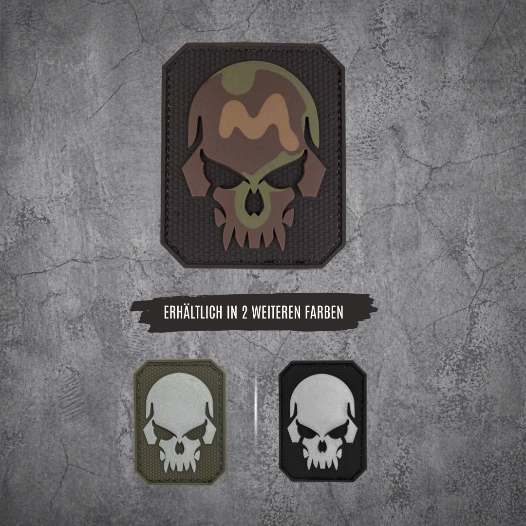 skull patches verschiedenfarbig